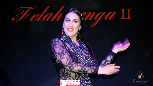 Rocío Mayora, cantaora en tablao flamenco Felahmengu